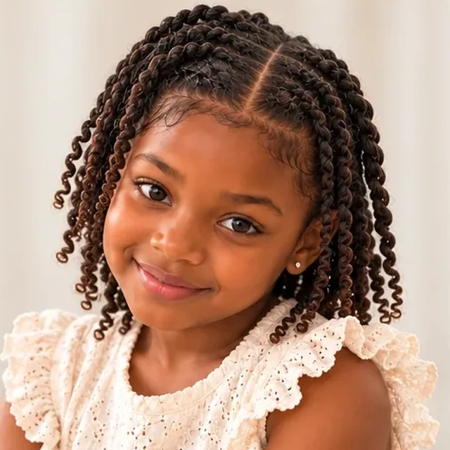 Two-strand twists hairstyle reference